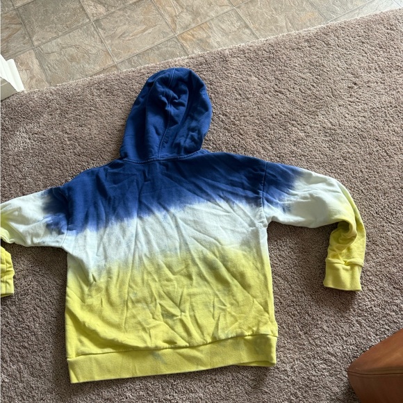 Lauren Ralph Lauren Blue and White Ombre Hoodie - Picture 3 of 7